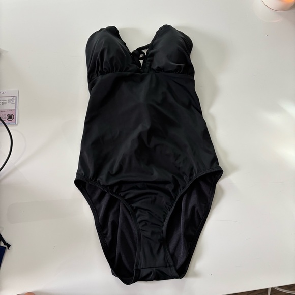 Time and Tru Other - Time and Tru Black One Piece Swimsuit